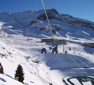 Mit der Fimba Bahn auf die Idalp