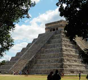 Das Schloss oder die Pyramide des Kukulkan