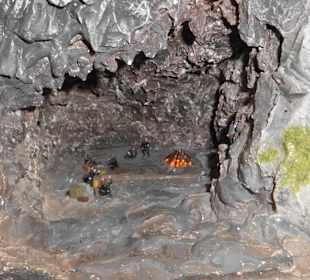 Blick in die Höhle