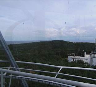 Nehrung (links Ostsee, rechts Haff) Richtung Rußland