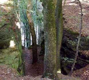 Kleine Luxemburger Schweiz bei Echternach