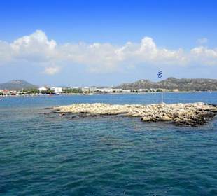 Widok z plaży Faliraki