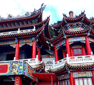 Maokong Gondel -  Rund um Tempel Station