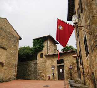 Eine ruhige Seitengasse