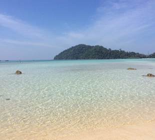 Strand von den Surin Inseln