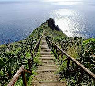 Die Treppe sollte man runter gehen