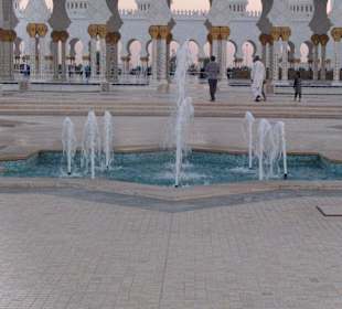 Große Sheikh Zayed Moschee Abu Dhabi