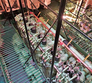 Im Maschinenraum der Amrumbank