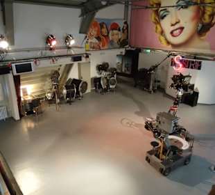 Im Studio des Filmmuseums Düsseldorf