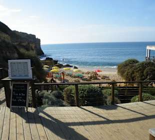 Blick auf einen Strand