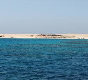 Schnorcheltour- Blick auf Giftun Island