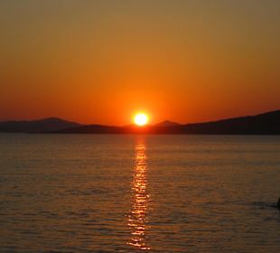 Sonnenuntergang am Strand