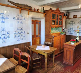 Historische Kneipe im Kapitänshaus des Museums