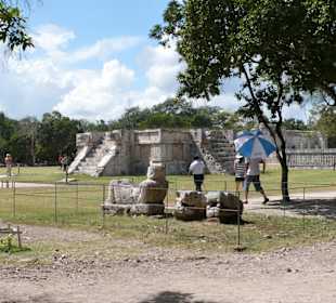Die Ruinen von Chichen Itza
