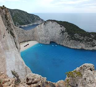 Zatoka Wraku widok z klifu