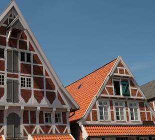Unterwegs in der Altstadt von Otterndorf