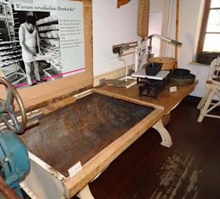 Rundgang durch die Bäckereiabteilung des Museums