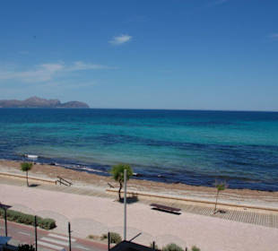 Die Promenade gesehen vom Hotel Concord