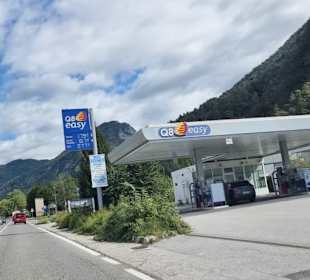 Letztes Tanken vor Italy