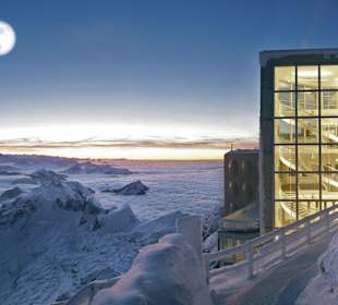 Vollmond über dem Säntis