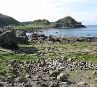 Giant's Causeway an der Küste Nordirlands