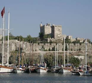 Kastell vom Schiff aus