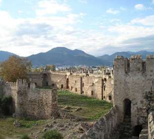 Fahrt nach Anamur entlang der Küste über Alanya
