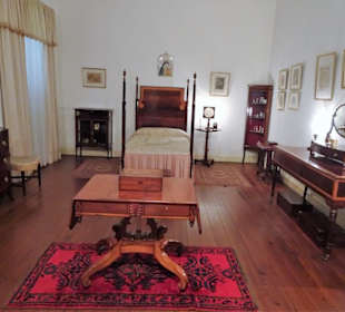 In den Wohnräumen des ehemaligen Besitzers