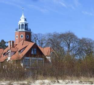 Spaziergang am Sandstrand, vorbei an Sopot