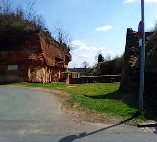 Burgruine Hohenburg in Homburg