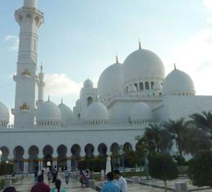 Sheikh Zayed Moschee in Abu Dhabi