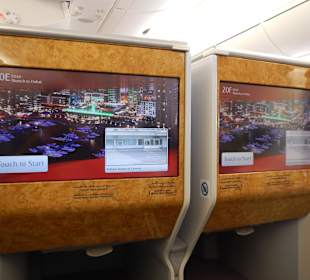 Emirates Airbus A 380, Business Class
