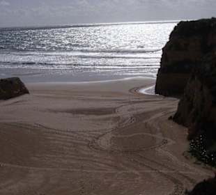 Strand von Praia da Rocha