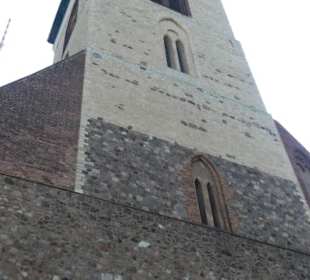 Die Marienkirche bei der Karl-Liebknecht-Straße