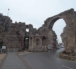 Nur die Straße hoch