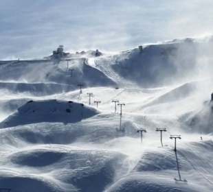 Ischgl, Idalp ganz stürmisch