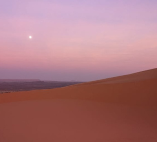 Mondschein über der Wüste