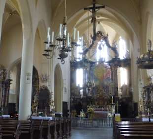 In der katholischen Kirche von Gerolzhofen