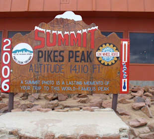 Gifel Pikes Peak 14110FT(4700m)