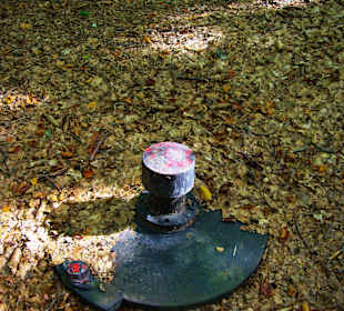 Schmiernippel für die Erdachse