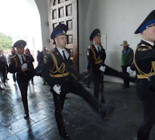 Moskau Kreml Wachablösung