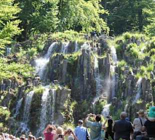 Ein Teil der Wasserspiele