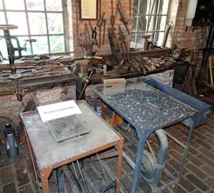 In der Schmiede des Dörpmuseum Münkeboe