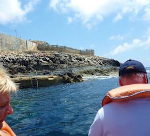 Auf gehts zur blauen Grotte