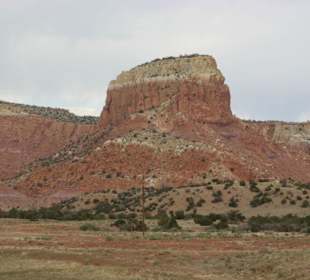 unweit des Echo Amphitheaters in New Mexico