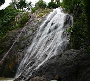 Wasserfall im Inland von Kho Samui