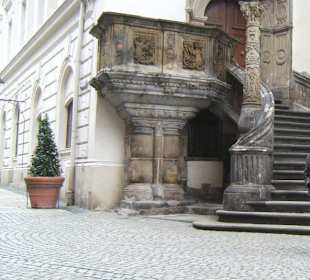 Untermarkt - altes Rathaus mit Freitreppe