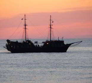 Sonnenuntergang Rethymon