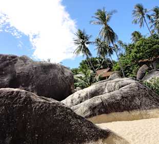 Riesige Felsformationen