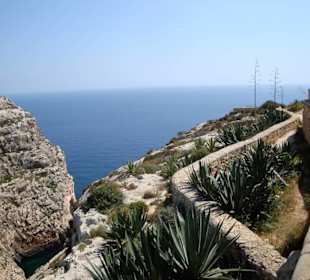 Panorama - Aussichtspunkt hoch über Blue Grotto